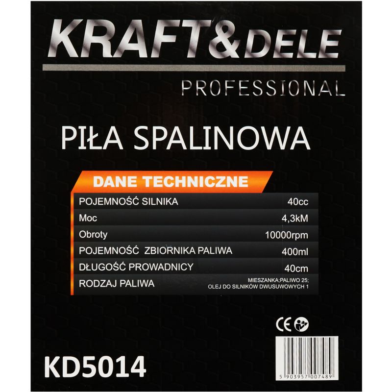 Piła spalinowa 4,3KM / 40cm KD5014