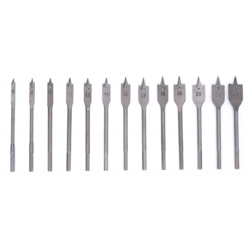 Wiertła łopatkowe 13szt. KD10549