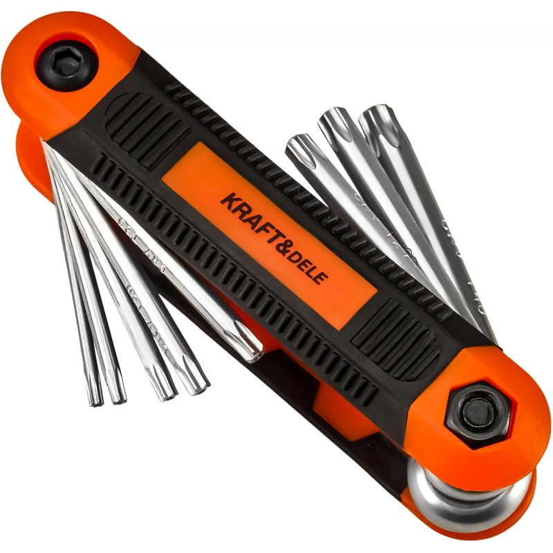 Zestaw imbusów składanych 8 el. torx KD11935