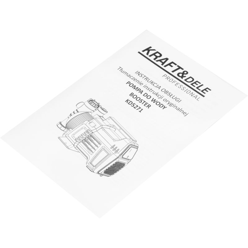 Pompa do wody 1500W 4700L/h KD5271