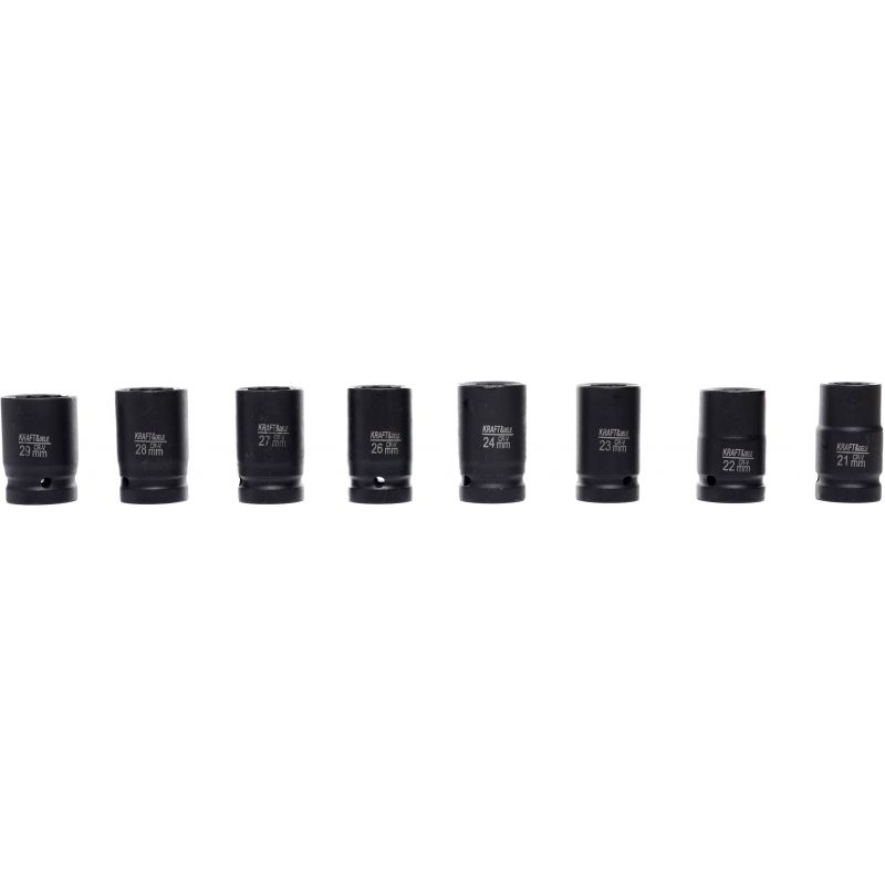 Nasadki udarowe 3/4" 12 - kątne 26 szt. KD11759