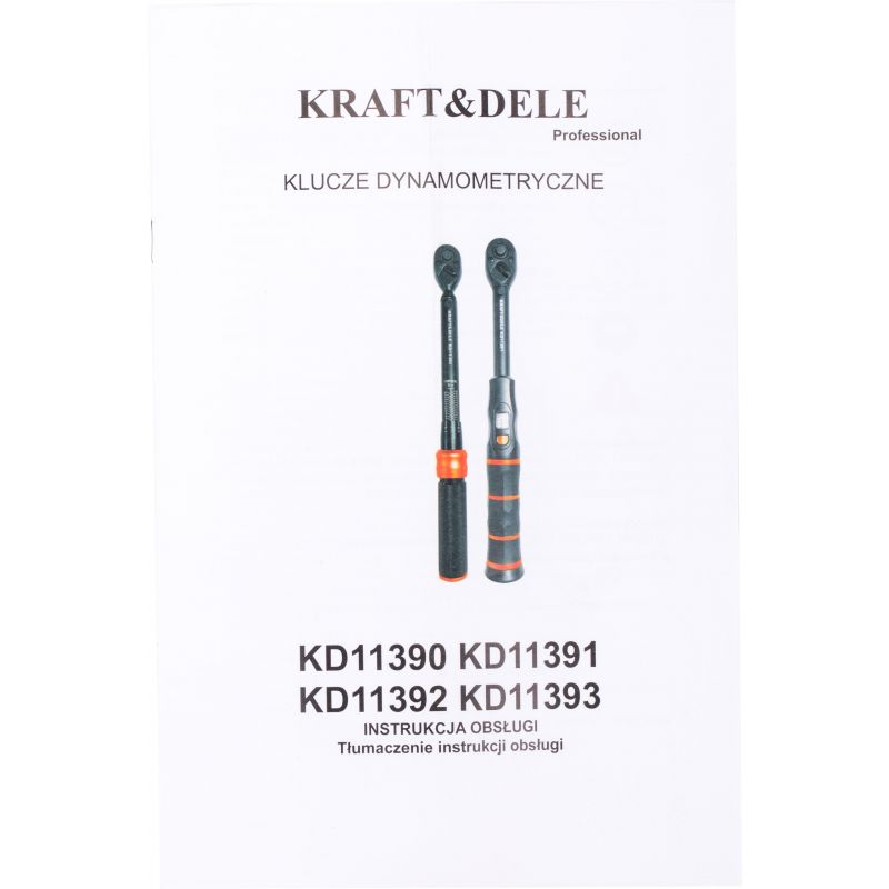 Klucz dynamometryczny 1/4 1-25Nm KD11392
