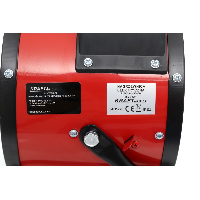 Nagrzewnica elektryczna 3KW 220V KD11725