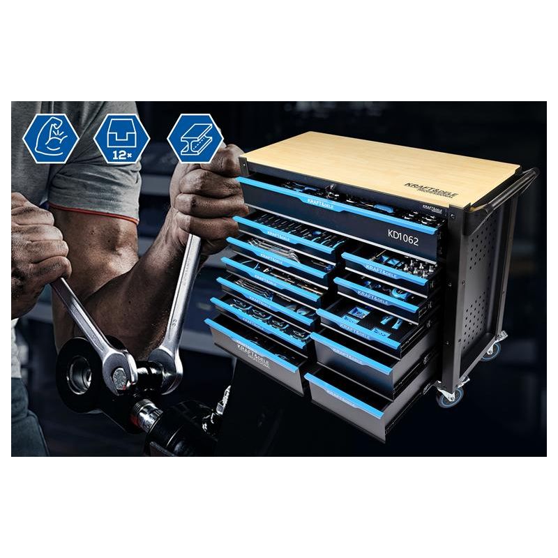 Szafka narzędziowa 501 elementów KD1062