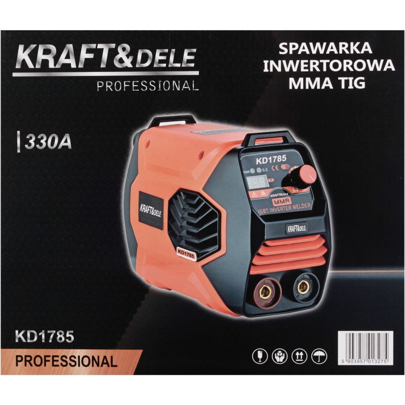 Spawarka inwertorowa 330A MMA TIG LIFT VRD KD1785