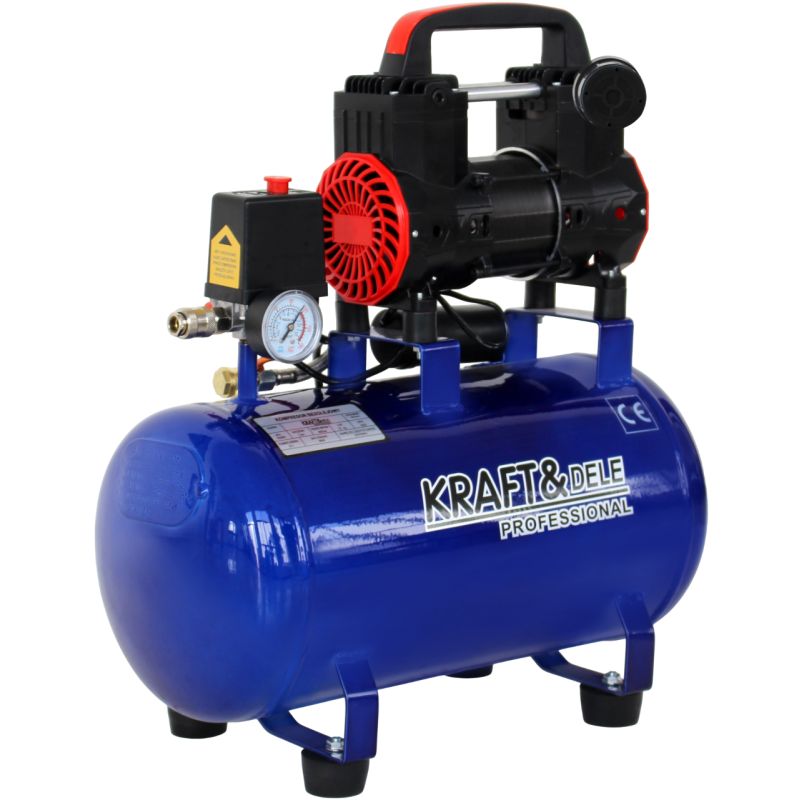 Kompresor bezolejowy niebieski 30L 230V 1500W KD4091