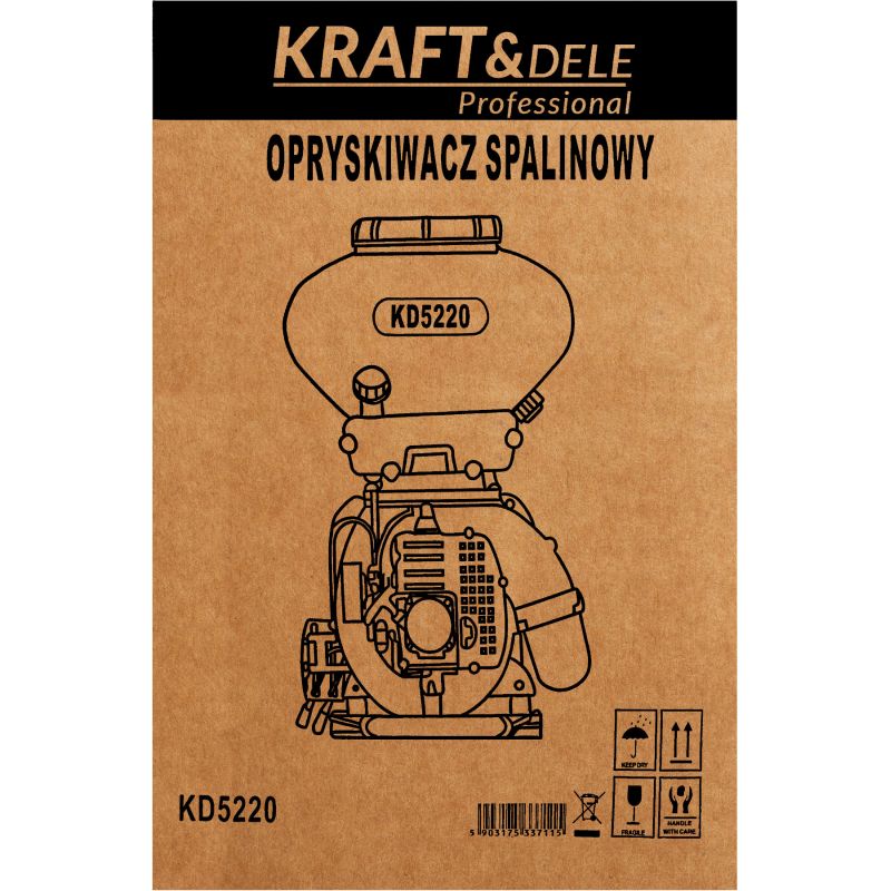 Opryskiwacz ciśnieniowy spalinowy 20L KD5220