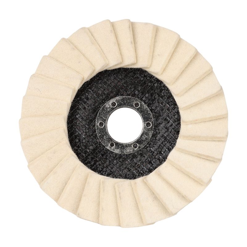Tarcza filcowa filc do polerowania metalu 125mm KD959