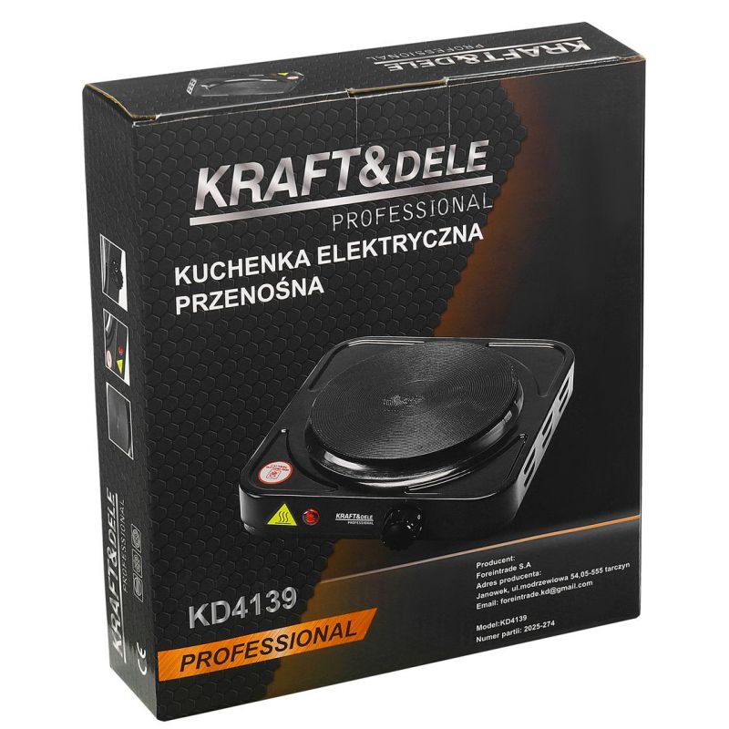 Elektrický sporák 1500W KD4139