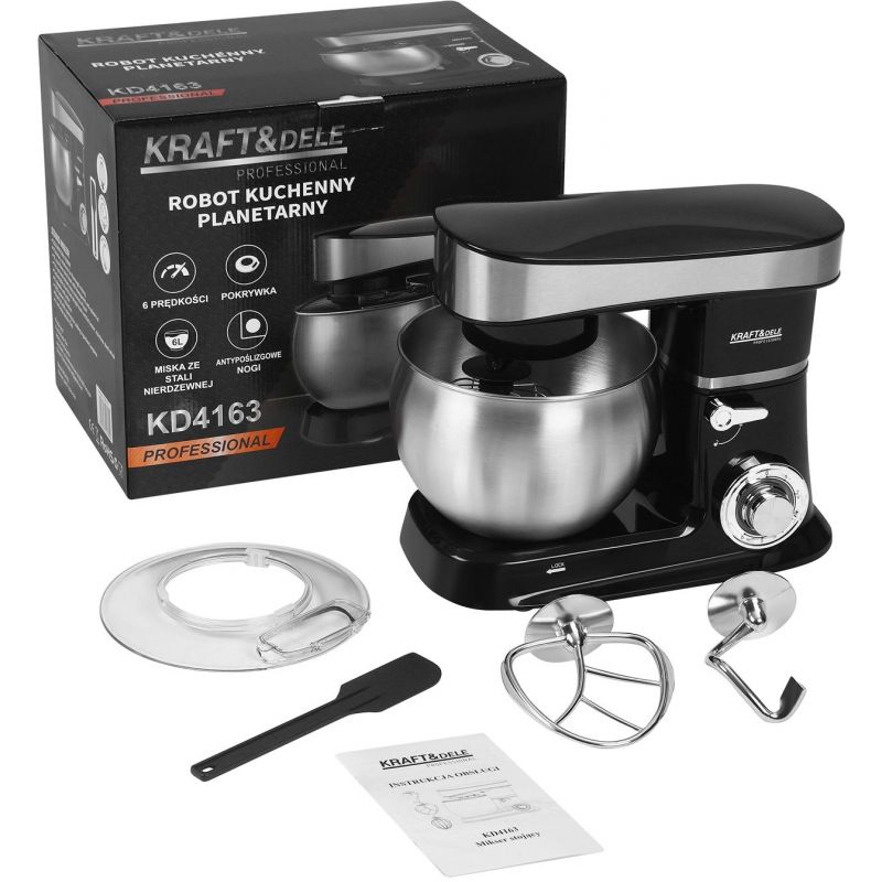 Planetárny miešač 6L 2500W KD4163