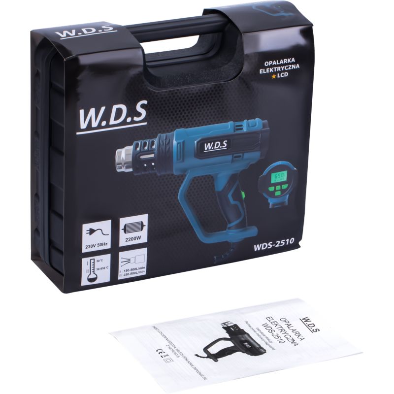 Opalarka Elektryczna LCD 2200W WDS2510