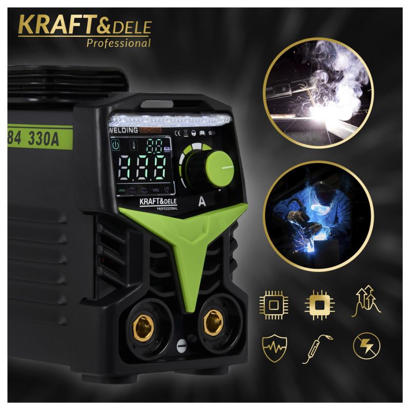 Spawarka inwertorowa 330A MMA TIG LIFT VRD KD1784