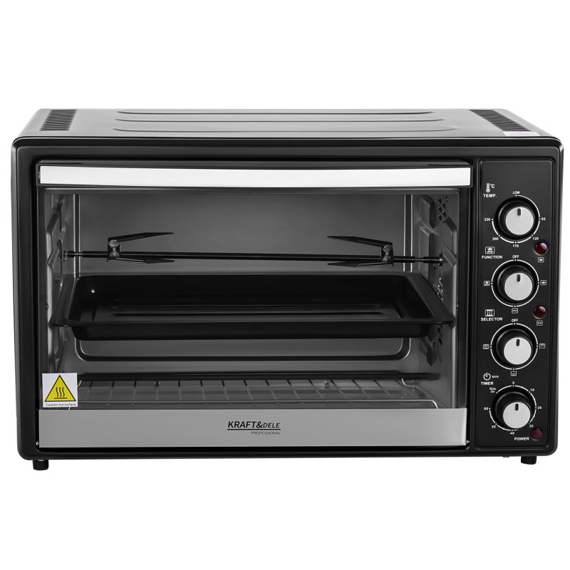 Elektrický sporák 48L 2000W funkcia ražňa+príslušenstvo KD4112