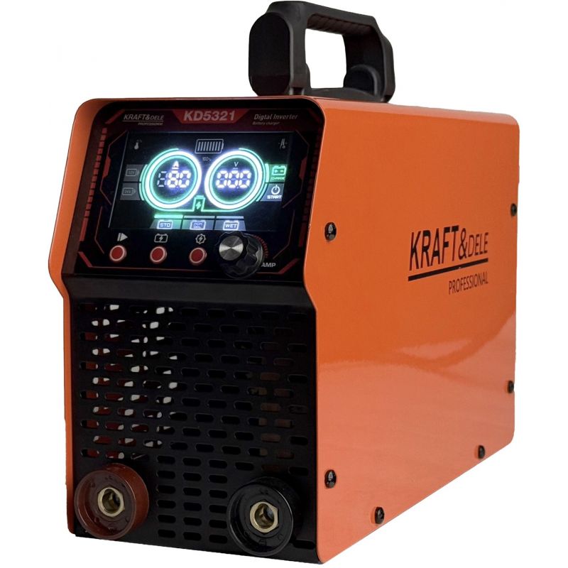 Prostownik z rozruchem 12/24V 50-800Ah 80A rozruch 600A KD5321