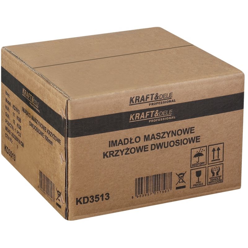 Imadło krzyżowe maszynowe 100MM KD3513