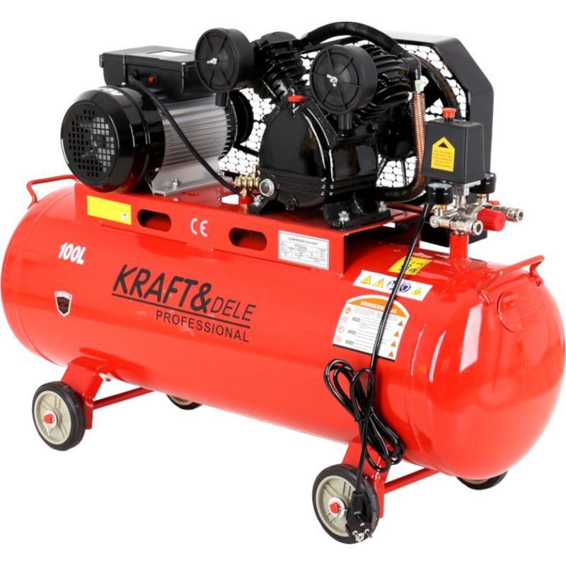 Olejový kompresor 100L 230V KD402