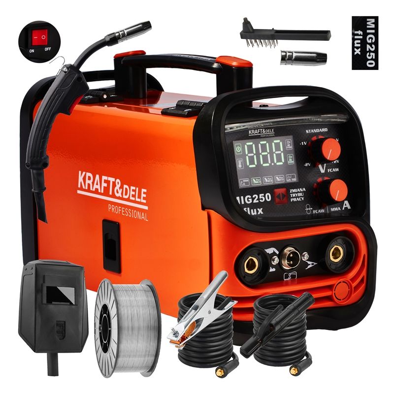 Spawarka 250A - MIG / MMA / LIFT TIG 3w1 KD1875