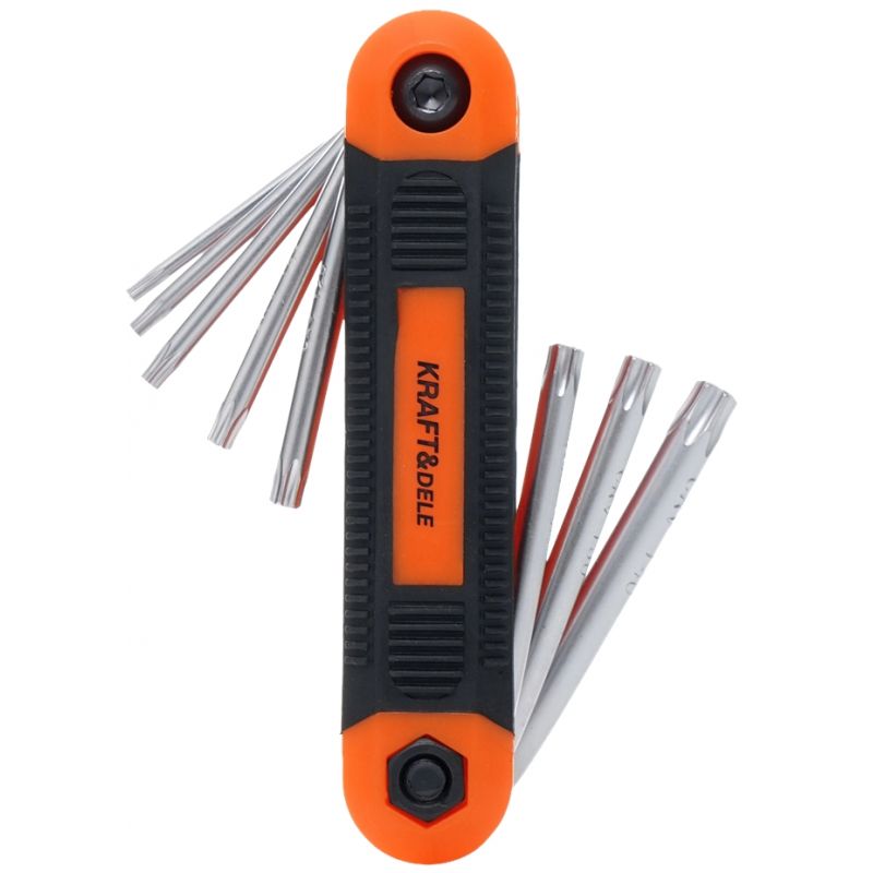 Zestaw imbusów składanych 8 el. torx KD11935