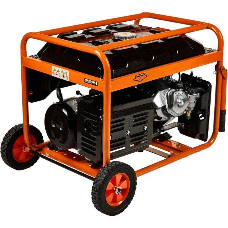 Agregát generuje 5500 W, 12/230 V/380 V, model KD165