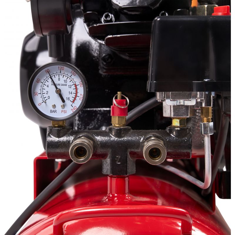 Kompresor olejowy 100L 3 Tłoki KD1477 + Seperator
