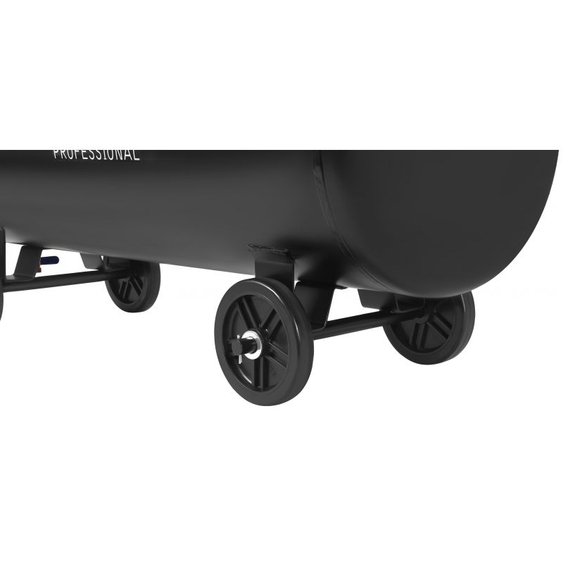 Kompresor bezolejowy 200L 3x2200W + separator i manometr z gliceryną KD4084