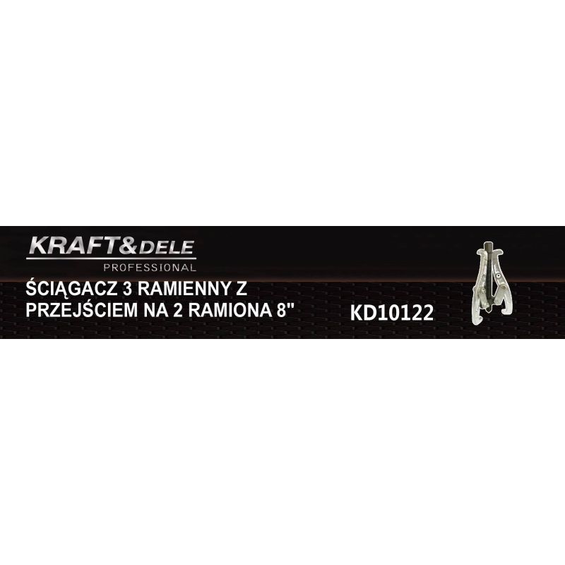 Ściągacz 3-ramienny 8'' KD10122