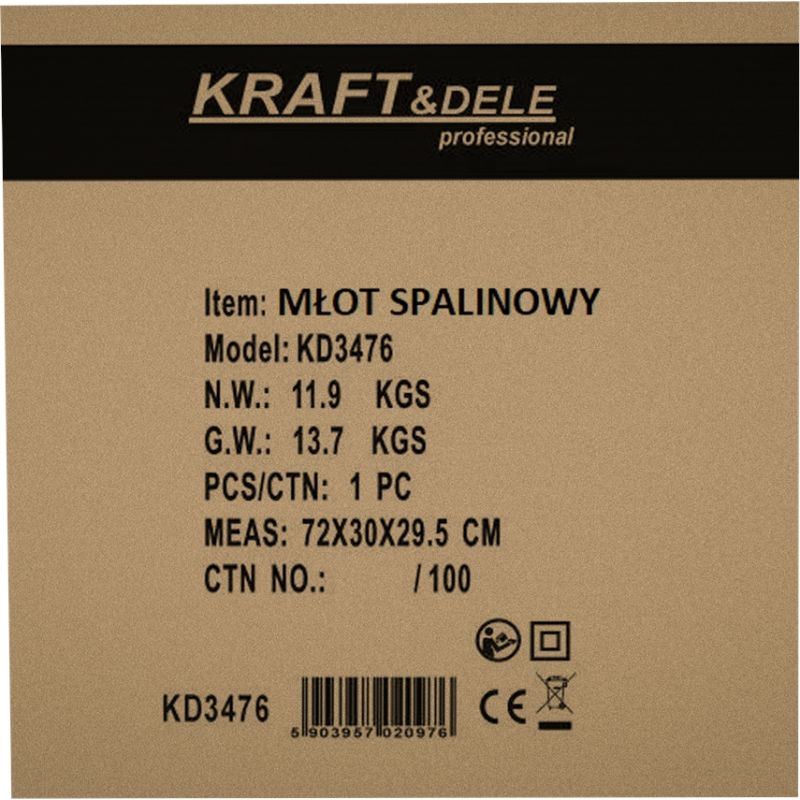 Młot / wiertarka udarowa SDS-MAX KD3476