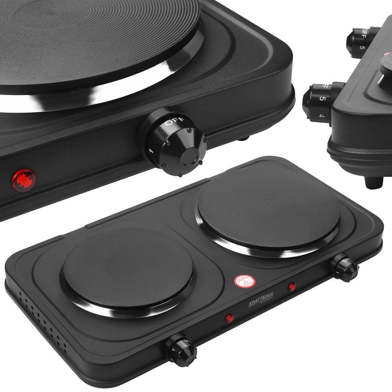 Elektrický sporák 2600W 155+185mm KD4166