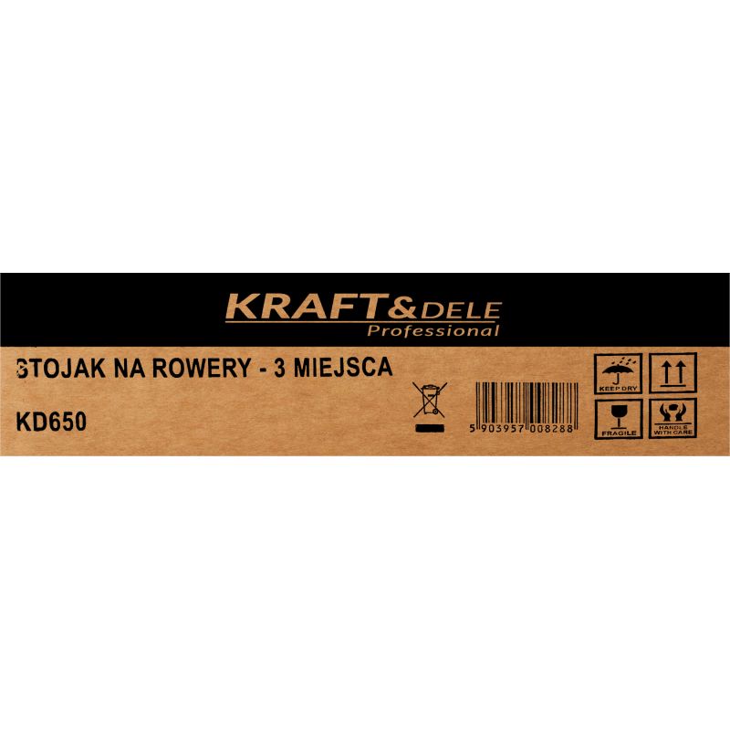 Stojak na rowery - 3 miejsca KD650