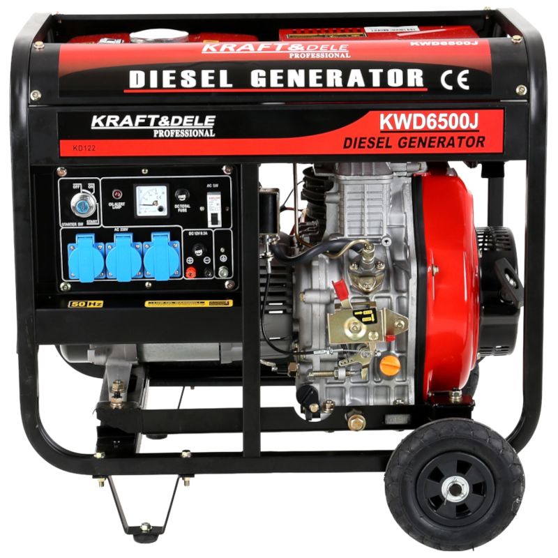 Dieselová elektrocentrála 6500W 12/230V KD122