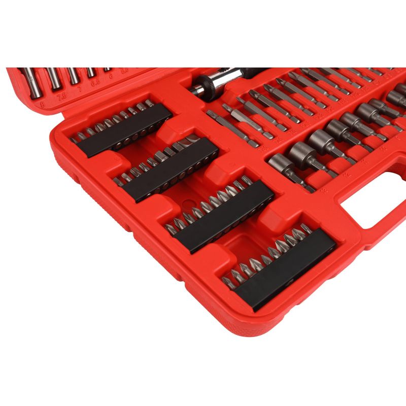 Zestaw wierteł, bitów, nasadek 109 el. KD11298