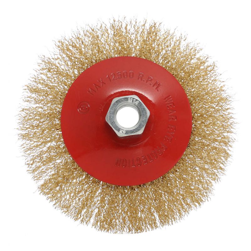 Szczotka obrotowa boczna mosiężna KD10984