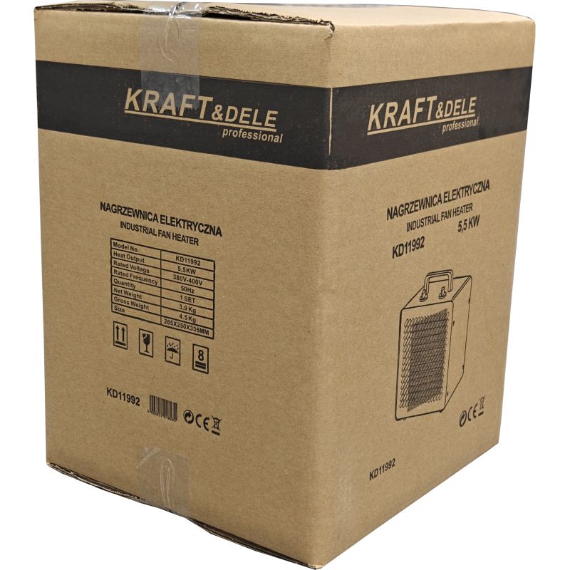 Elektrický ohrievač 5500 W, model KD11992