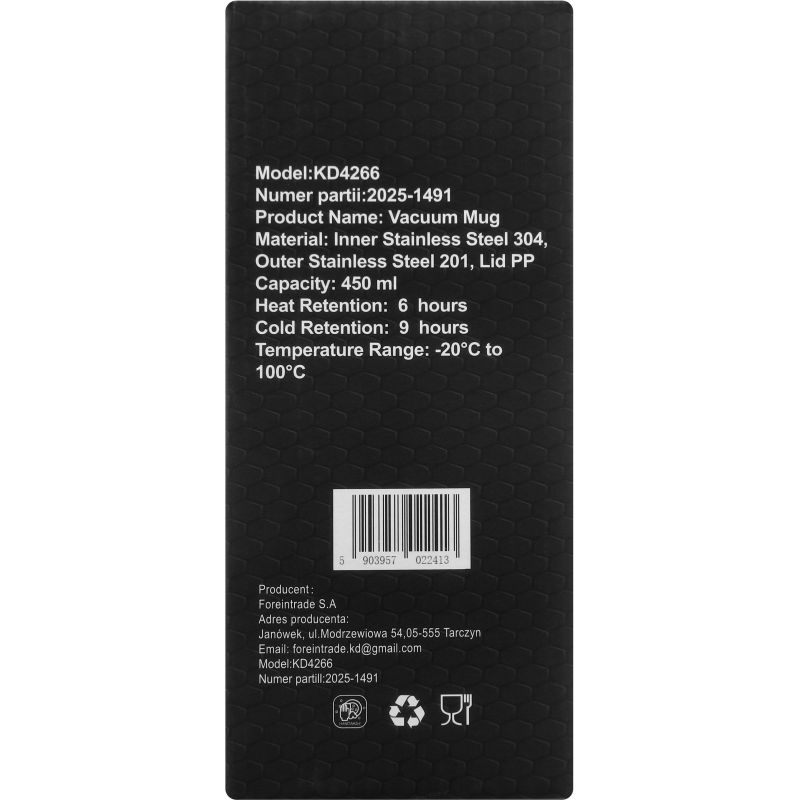 Kubek termiczny 450ml KD4266