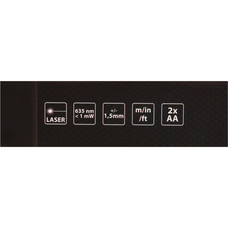 Laserowy miernik cyfrowy dalmierz 100m KD10408
