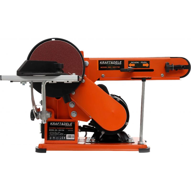 Szlifierka stołowa taśmowo talerzowa 600W KD1730