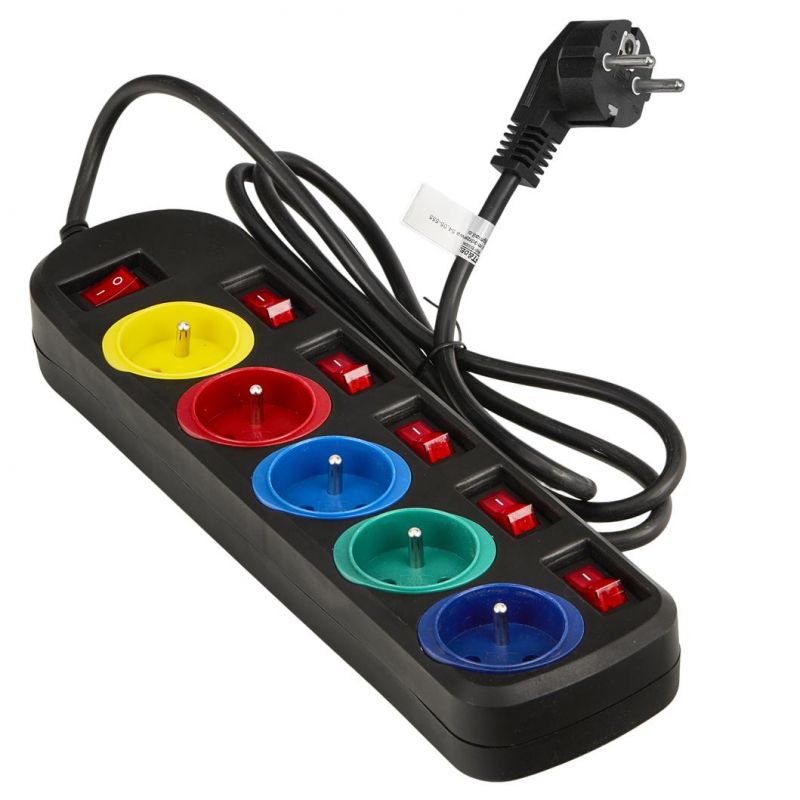 Przedłużacz 5m 5gniazd KD4002