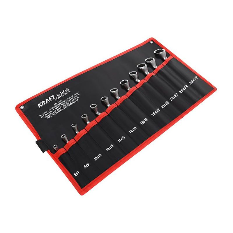 Klucze dwustronnie-oczkowe 12el. KD10927