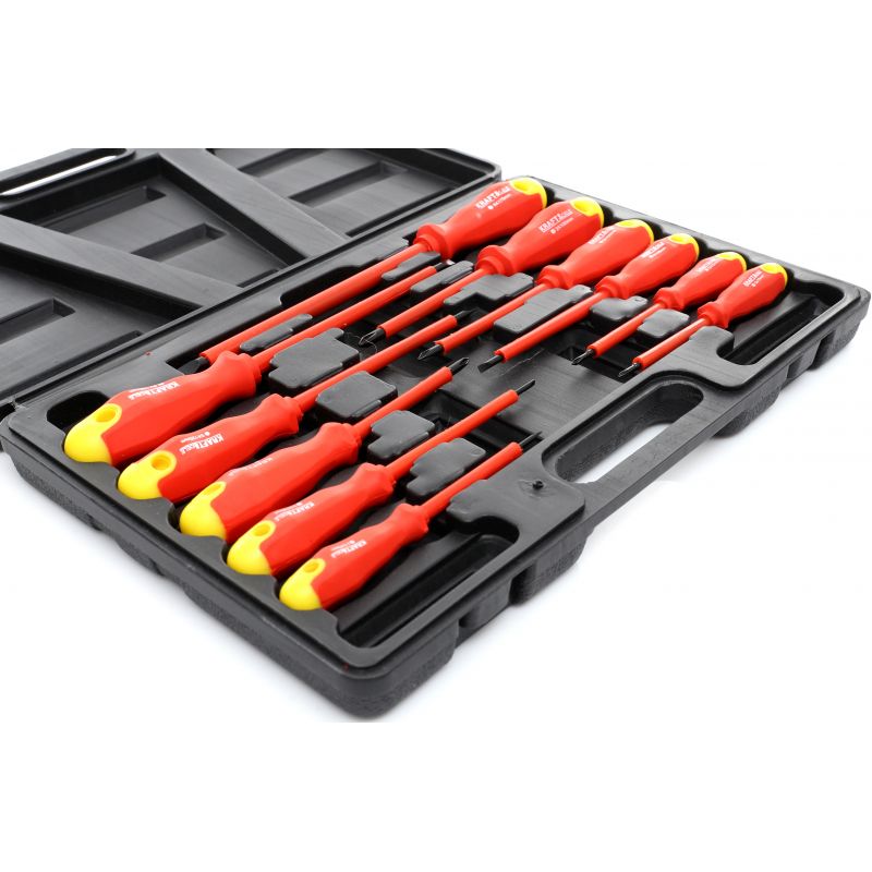 Śrubokręty izolowane 11szt. KD10333