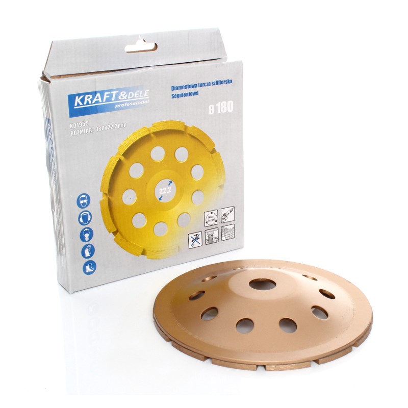 Tarcza szlifierska 180x22,2mm KD1955