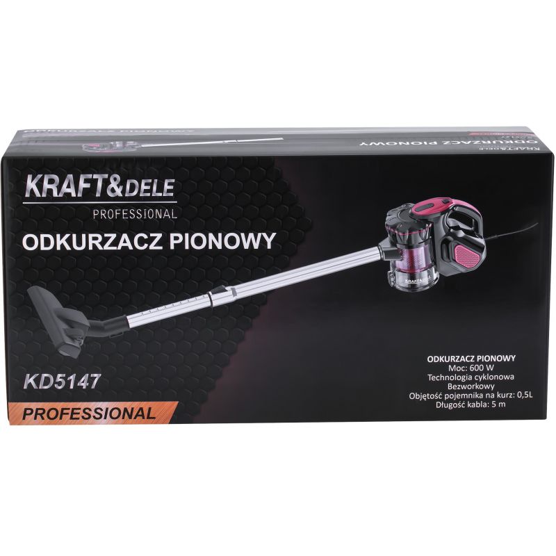 Vertikálny vysávač 600W 0,5L KD5147