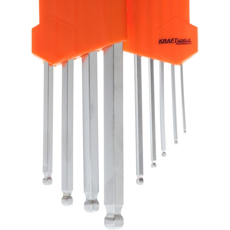 Zestaw 9 imbusów kulkowych KD10296