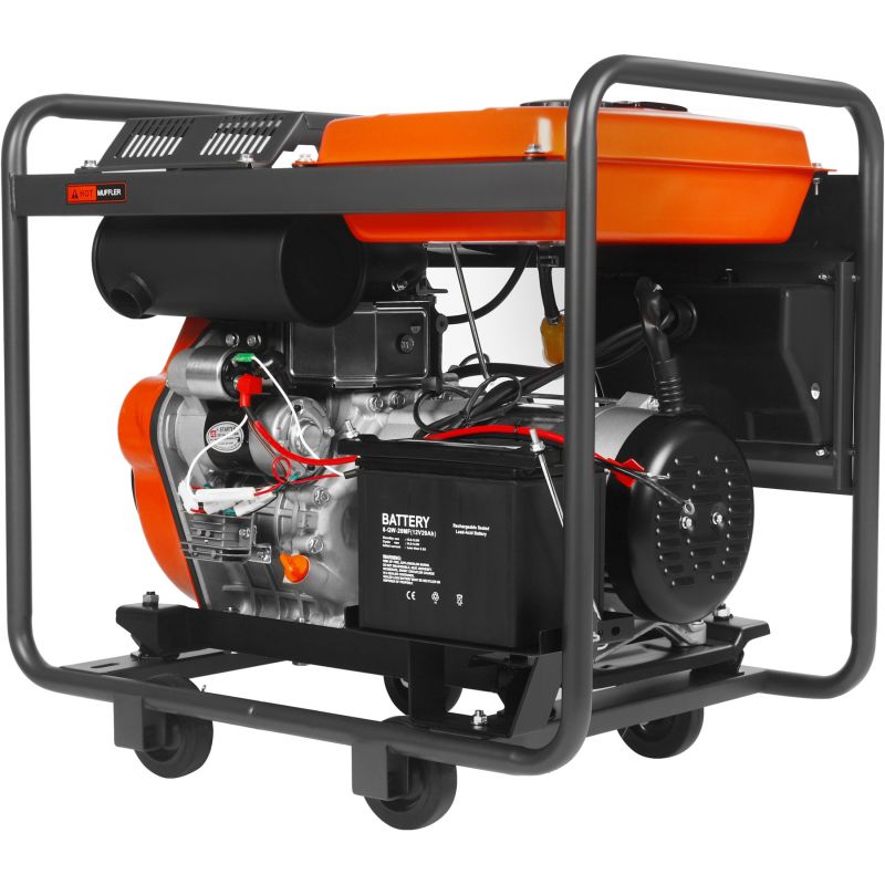 Generátor 7kW Diesel 230V 32A KD3244