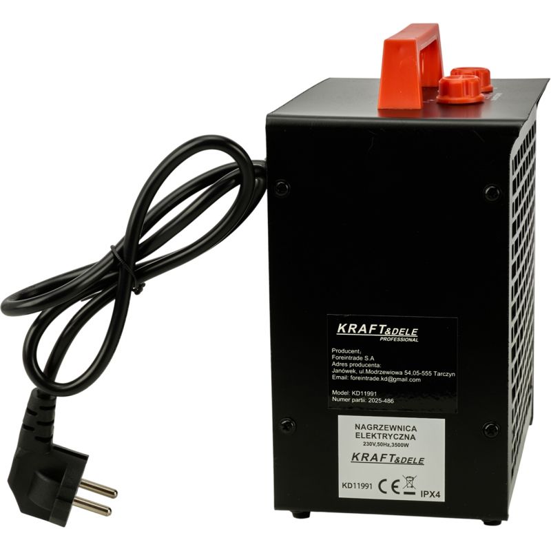 Elektrický ohrievač 3500 W, model KD11991