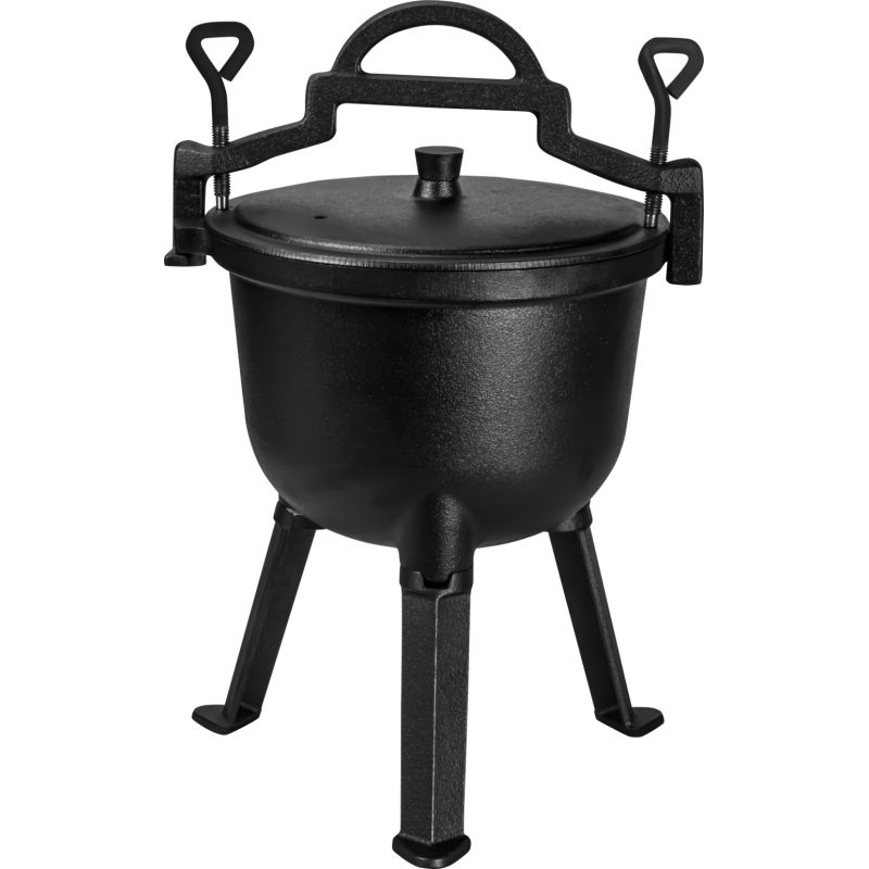 Kociołek myśliwski / Garnek żeliwny 4L KD4185