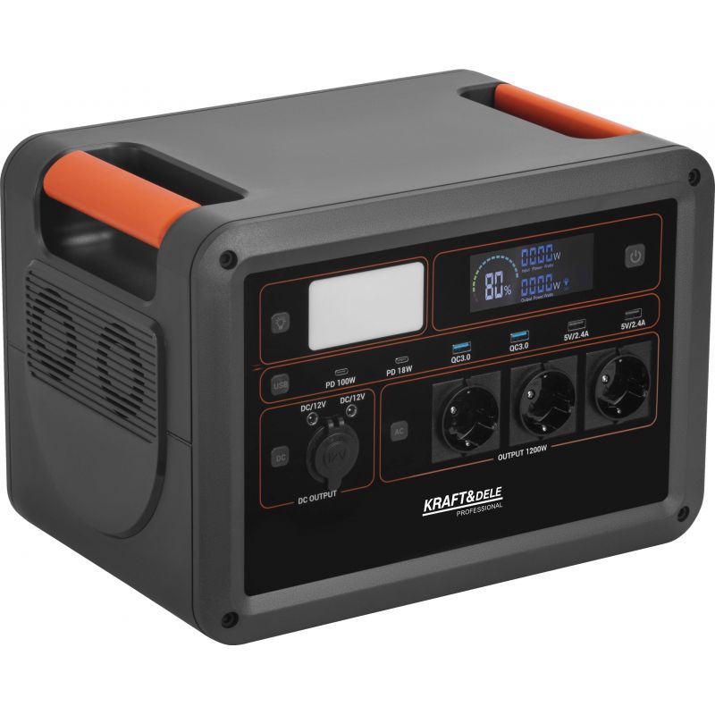 Przenośna stacja zasilania 1152Wh 45Ah / 25.6V KD5532