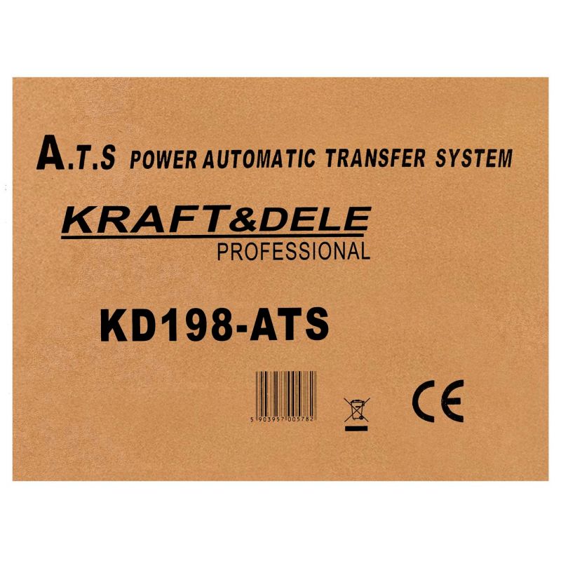 Jednofázový generátor DIESEL 14/15,5 kW KD198