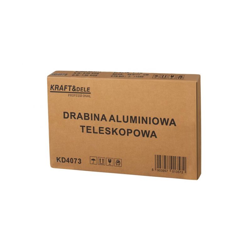 Drabina aluminiowa 10 stopni / 3.2m /max 150kg