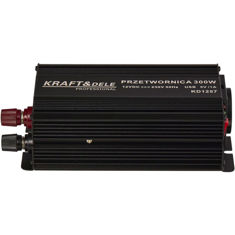 Przetwornica napięcia 12V na 230V 300 / 600W CZYSTA SINUSOIDA KD1257