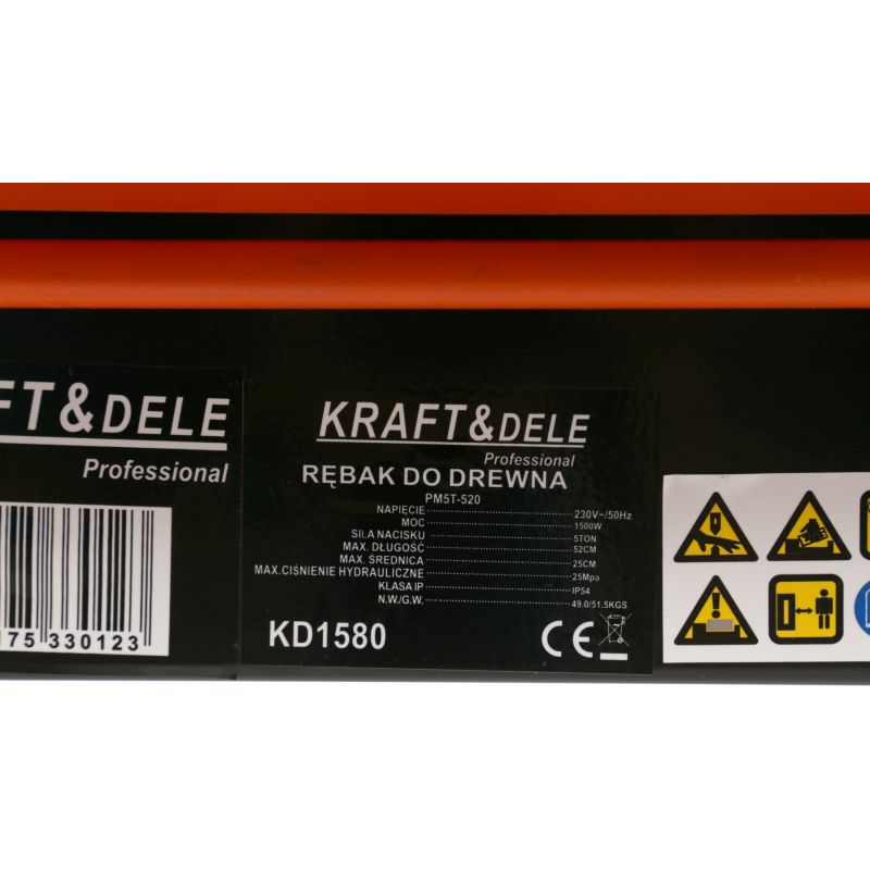 Rębak do drewna 5T 1500W KD5206